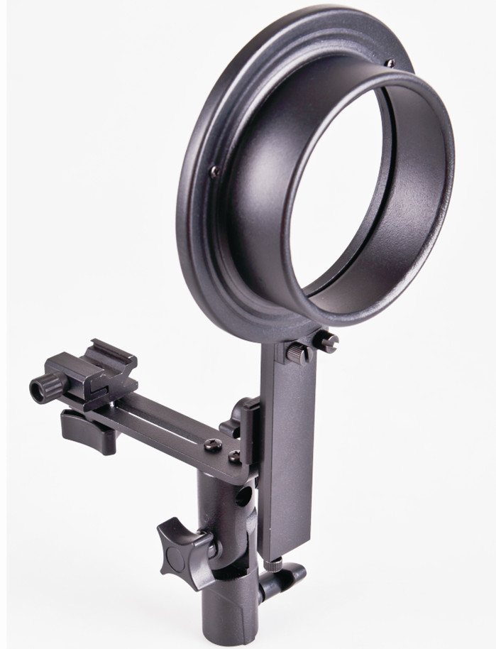 耐思/國宇新品發布 LM型新能源技術閃光燈架，適配神牛金貝等小燈通用卡口